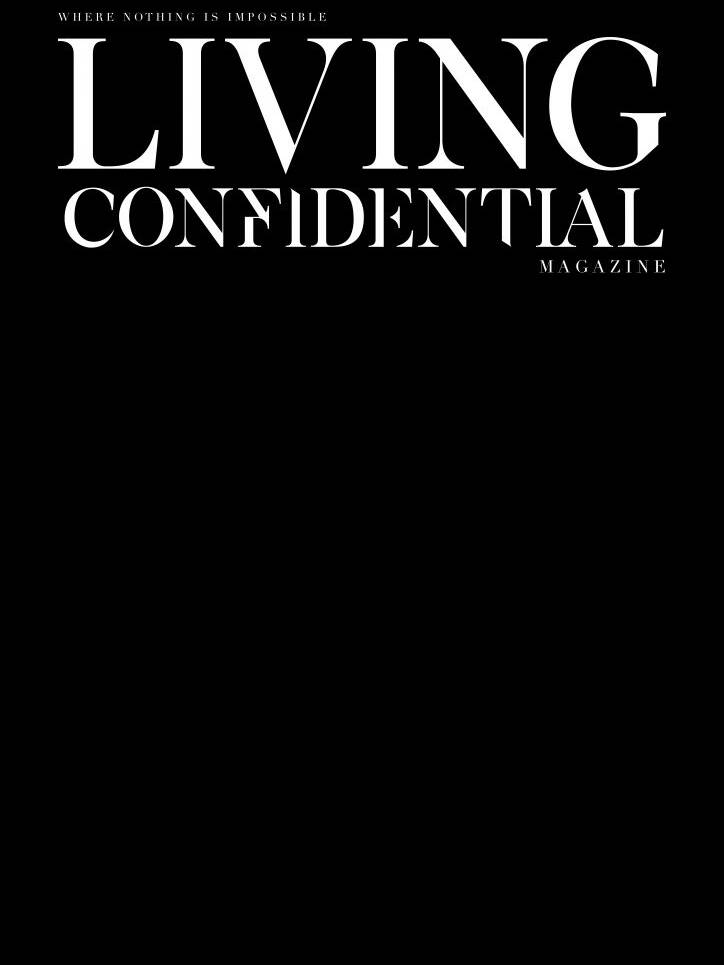 Living Confidential Magazine black