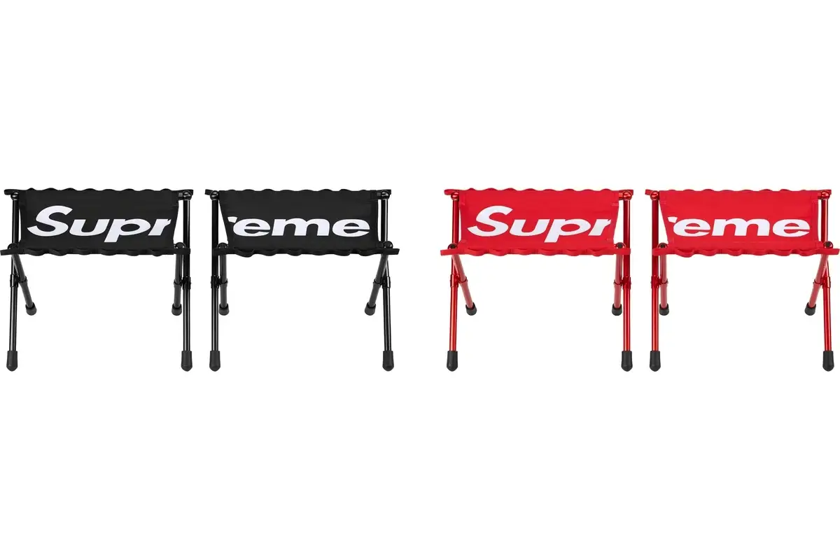 Supreme swivel chair - red and black.